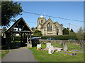 Lych gate and church, Danehill in RH17 7HR