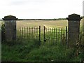 Ornate field entrance in EH37 5SR