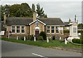 The village hall and War Memorial at Westleton in IP17 3AA