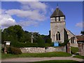 The west end of Sparsholt church in SO21 2NN