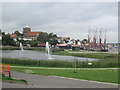 View of Maldon from Promenade Park in CM9 5FW
