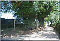 Footpath off Church Lane in ME19 5NX