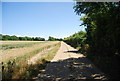 Footpath east of Godwell Farm in ME19 5NX