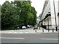 Junction of Eccleston Street and Eaton Square in SW1X 7AB