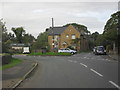 Road junction in Milcombe in OX15 4SD