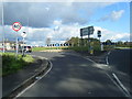Lodge Lane/Rainford by-pass roundabout in WA11 7SX