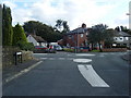Hydes Brow/News Lane junction in WA11 8NU