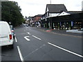 Bromsgrove Road/Hanbury Road junction in WR9 8HD