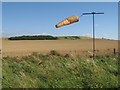 Windsock with view of Etchilhampton Hill in SN10 3LB