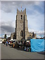 St Peter's Church and market Sudbury in CO10 2TH