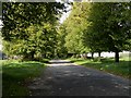 The approach road to Kentwell Hall in CO10 9BA