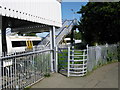 Footbridge at Broadstairs station in CT10 1BG
