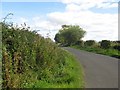 Road scene looking East towards Hopefield in EH41 4NP