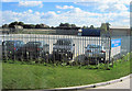 Haulage yard on A134 south of A 1141 junction in IP30 0AF
