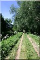 Footpath from Barton Mills to Worlington in IP28 8RY