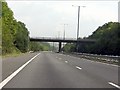 A48(M) Motorway - minor road overbridge near Tyla Farm in CF3 2XS