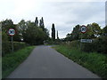 Armscote village entrance sign in Armscote