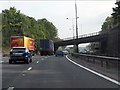 M4 Motorway - Christchurch Road overbridge, Newport in Alway Community