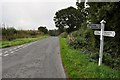 Bourne Bridge Cross heading towards Burrow Cross in EX36 4NL