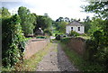 Footbridge over the railway near Knockholt Station in TN14 7DP