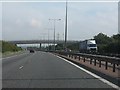 M4 Motorway - bridleway overbridge near Pilning in BS35 4HQ