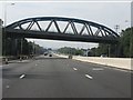 M5 Motorway - railway bridge near Hallen in BS11 0ST