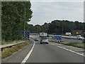 M5 Motorway - northbound entry slip road, junction 19 in BS20 7TZ
