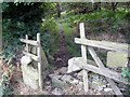 Footpath in Hey Wood in HD4 6UP