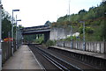 A21 bridge crosses the railway line at Knockholt station in TN14 7DP