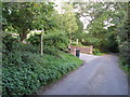 Bridleway left off Jay's Lane in GU27 3BH