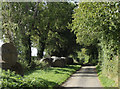 2010 : Straw bales on Summer Lane in SN14 7NQ