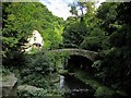 Bridge to west of Jesmond Dene Mill in NE3 1PU