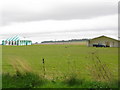 The tents go up for the East Kent ploughing match in CT14 0JY