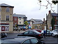 New shops and flats in Brackley High Street in NN13 7AS