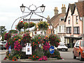 Floral display, The Plain, Thornbury in BS35 1DE