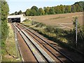 Bridge over the railway at Spittal in EH32 0PH