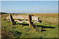 Seat at the John Muir Country Park near Dunbar in EH42 1UQ