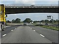 M4 Motorway at the B4039 overbridge in SN14 7LU