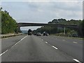 M4 Motorway - footbridge north of Draycot House in SN15 5LE