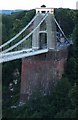The west pier of the Clifton Suspension Bridge in BS8 3PJ