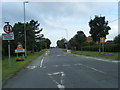 Asfordby village road sign, Main Street in LE14 3SQ