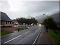 A wet evening in Ballachulish in PH49 4JR