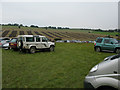 Competition strips during a ploughing match in CT14 0JY