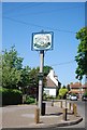 Village sign, Upchurch in ME9 7AS