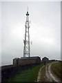 Shatton Edge TV relay mast, Derbyshire in Brough and Shatton