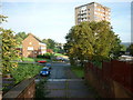 Looking towards Carlton Rise, Leeds in LS7 1AX