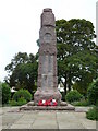 War memorial in Herne Bay Memorial Park in CT6 5UJ