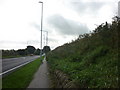 Walking South along the A660 Otley Road in LS16 7FP
