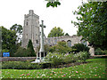 St Gregory's church and war memorial, Sudbury in CO10 2TH