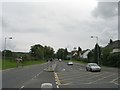 Looking up Cottingley New Road - Bradford Road in BD16 1NU